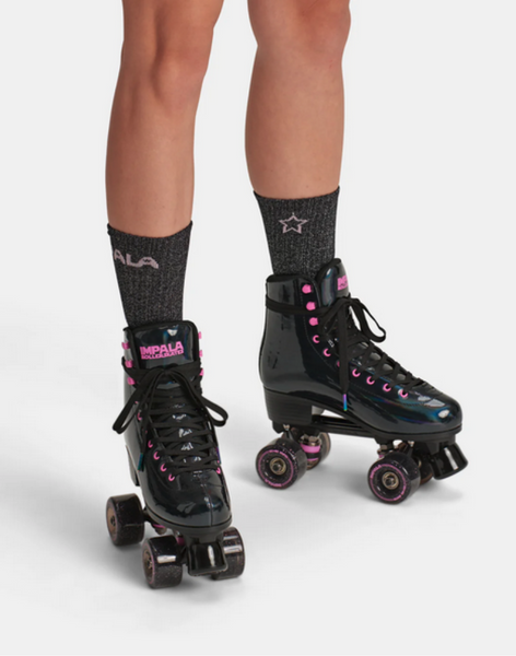 Wrotki Impala Quad Skate Black Holographic