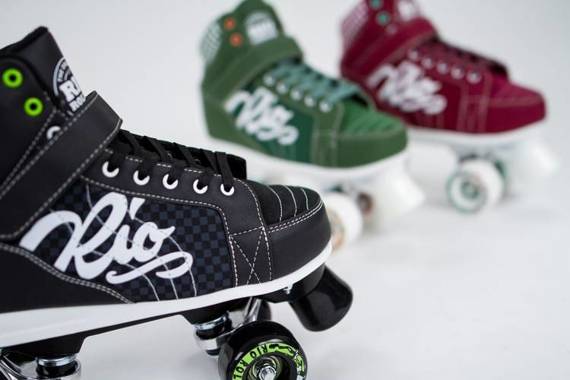 Wrotki RIO ROLLER Mayhem II Quad Skates Czerwone