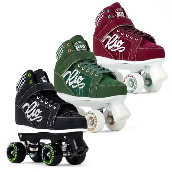 Wrotki RIO ROLLER Mayhem II Quad Skates Czerwone