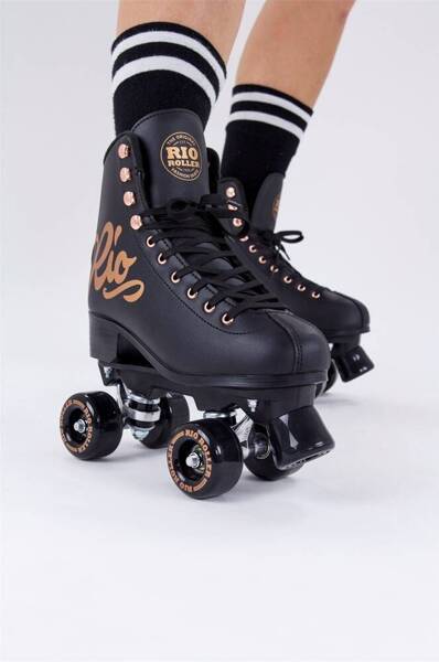 Wrotki RIO ROLLER ROSE QUAD SKATES Czarny