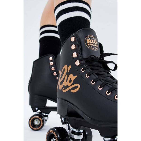 Wrotki RIO ROLLER ROSE QUAD SKATES Czarny