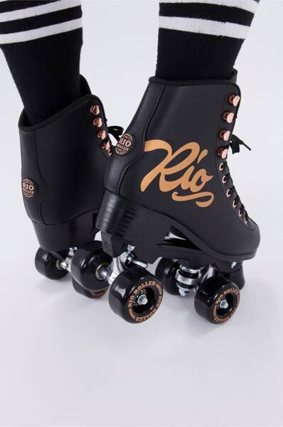 Wrotki RIO ROLLER ROSE QUAD SKATES Czarny