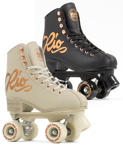 Wrotki RIO ROLLER ROSE QUAD SKATES Czarny