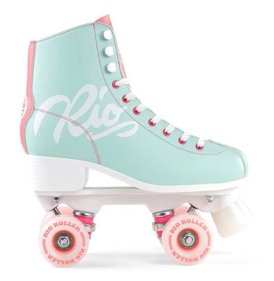 Wrotki RIO ROLLER Script Quad Skates Turkusowe