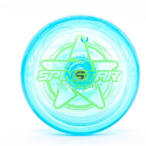 Yoyo z plastikowym łożyskiem YoYoFactory Spinstar Blue