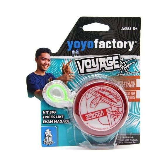 Yoyo zabawkowe dla dzieci YoYoFactory Yoyo Collection - Voyage Red