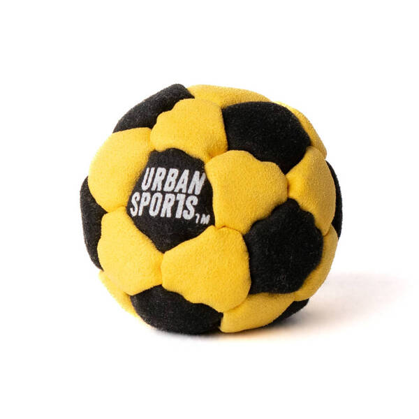 Zośka Footbag Miejskie Sporty 32 Panele Czrno-żółty