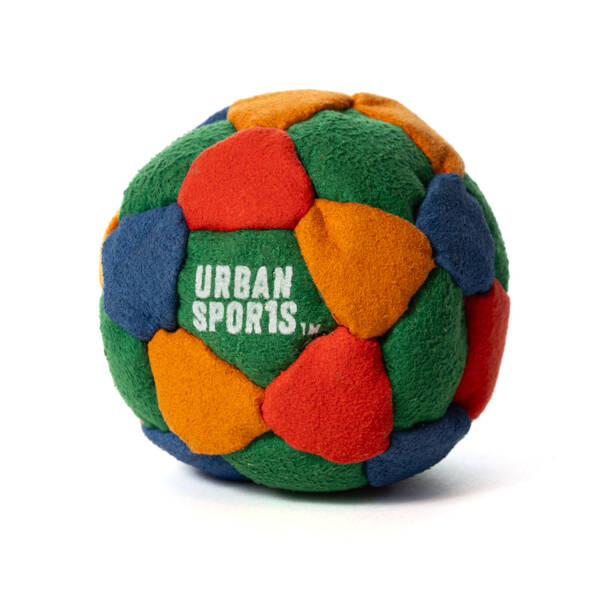 Zośka Footbag Miejskie Sporty 32 Panele Multicolor Green