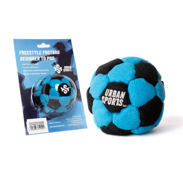 Zośka Footbag Miejskie Sporty 32 Panele Niebieski