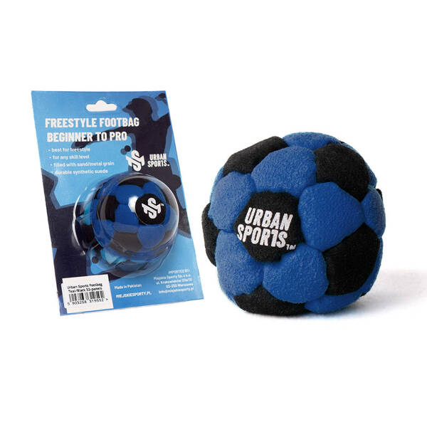 Zośka Footbag Miejskie Sporty 32 Panele Niebieski