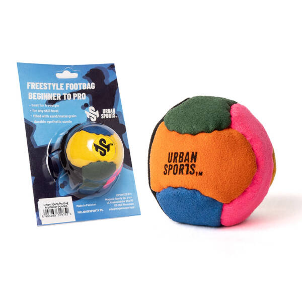 Zośka Footbag Miejskie Sporty (Syntetyczny Nubuk Amara) 6-panelowa Multicolor