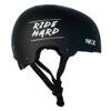 Kask Na Deskorolkę Hulajnogę NKX Brain Saver Czarny Ride Hard