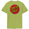 Koszulka SANTA CRUZ Classic Dot Chest T-Shirt Zielone Jabłko