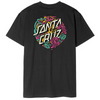 Koszulka SANTA CRUZ Dressen Rose Crew Two T-Shirt Czarny