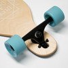 Longboard CHILLAX CADDY Drop-thru BLUE 104 cm + T-tool 