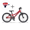 Superlekki rower dla dzieci KUbikes 16s Czerwony