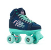 Wrotki RIO ROLLER LUMINA QUAD SKATES Granatowo-Miętowy