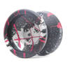 Yoyo Metalowe dla Zaawansowanych YoYoFactory Spotlight Silver Black Red Splash