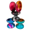 Yoyo Metalowe dla Zaawansowanych YoYoFactory Spotlight Silver Black Red Splash