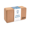 Zestaw Happy Yogi: Mata do Jogi TPE 6 mm ECO Antypoślizgowa + 2x Kostka do jogi Cork Yoga Block